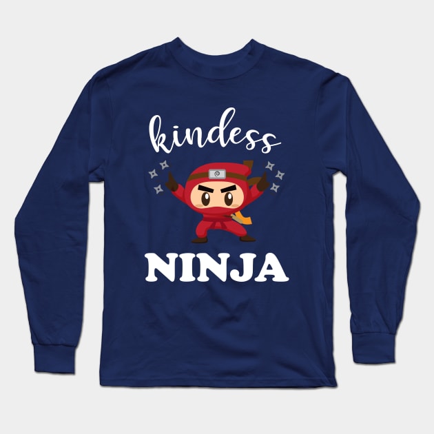 Kindess NINJA Long Sleeve T-Shirt by Vappi